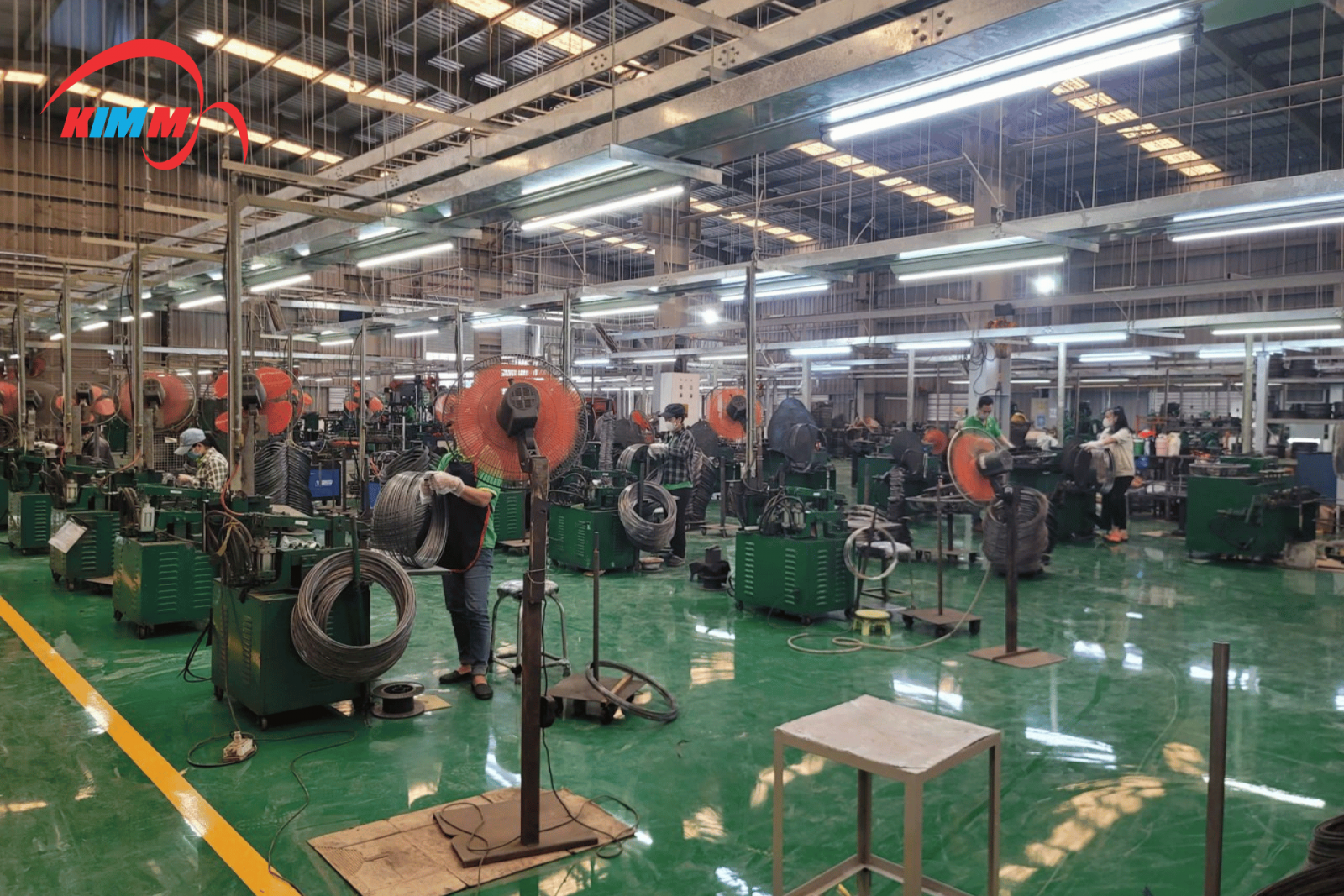 môi trường sử dụng quạt điện công nghiệp